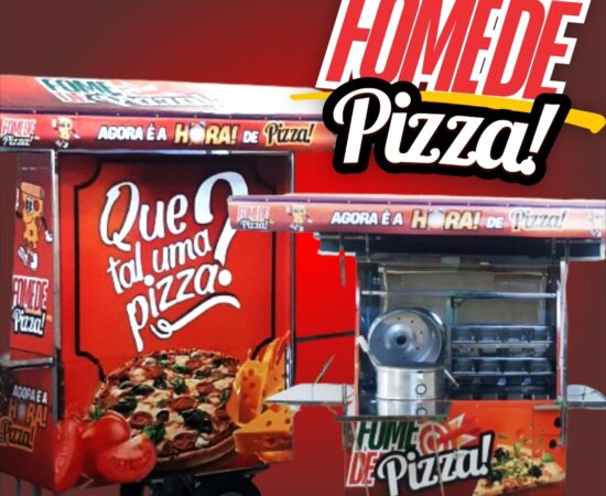 fome de pizza carrinho